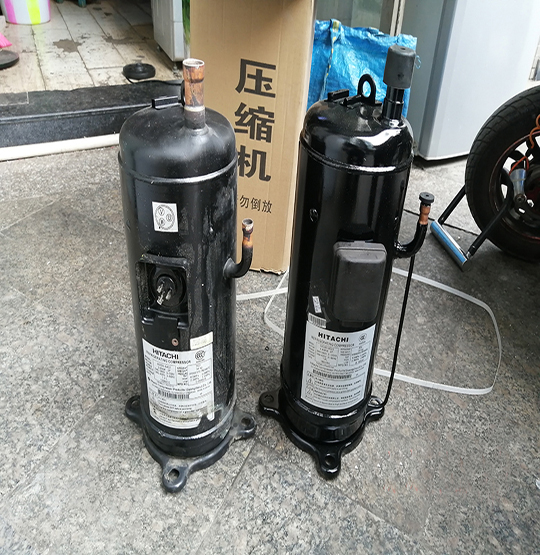 灵台中央空调压缩机的更换维修